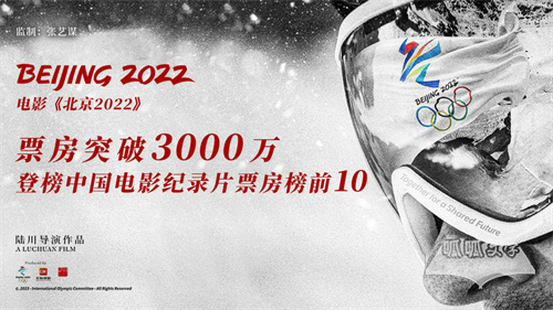 《北京2022》票房突破3000万