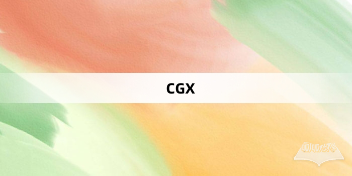 “CGX”网络梗词解释